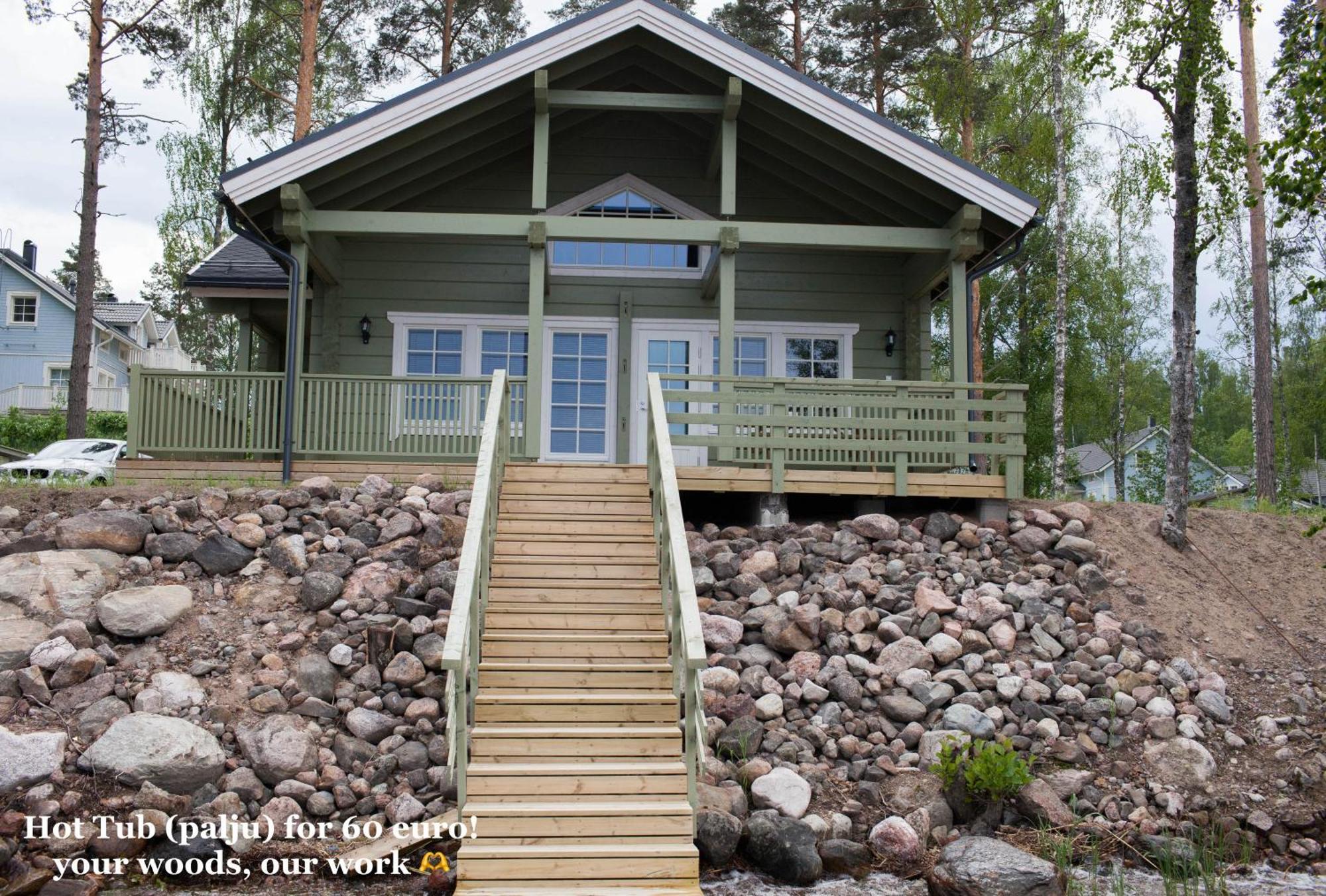 Sresort Saunas - Hot Tub, Palju イマトラ エクステリア 写真